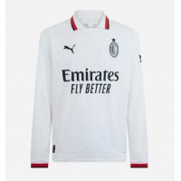 Camisa de time de futebol AC Milan Replicas 2º Equipamento 2024-25 Manga Comprida